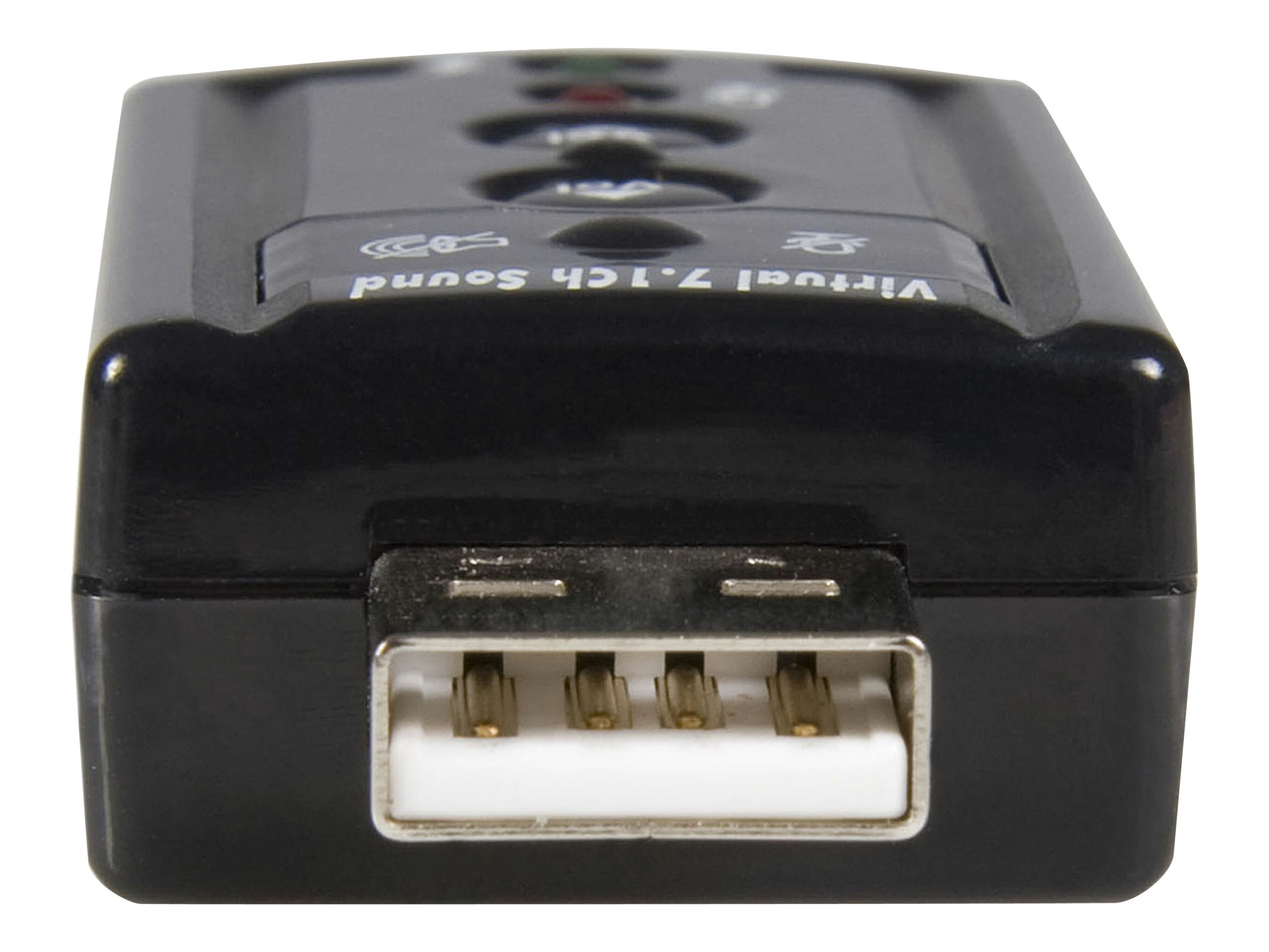 StarTech.com USB Audio Adapter 7.1 - USB auf Soundkarte Virtual 3D Soundeffekt 7.1 - Soundcard mit USB (Stecker)