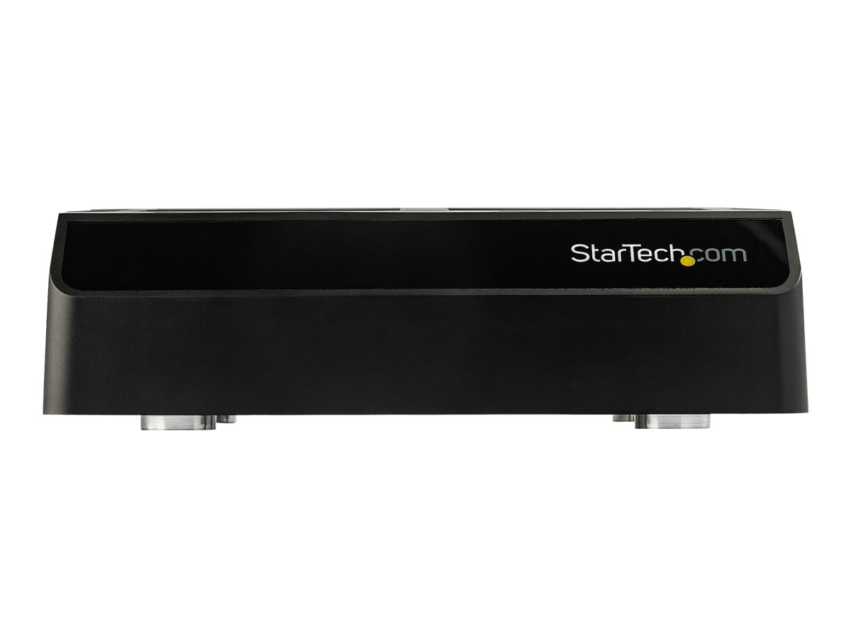 StarTech.com 4-Bay USB 3.1 to SATA Hard Drive Docking Station, 10Gbps USB Hard Drive Dock, External 2.53.5 SATA III (6Gbps)