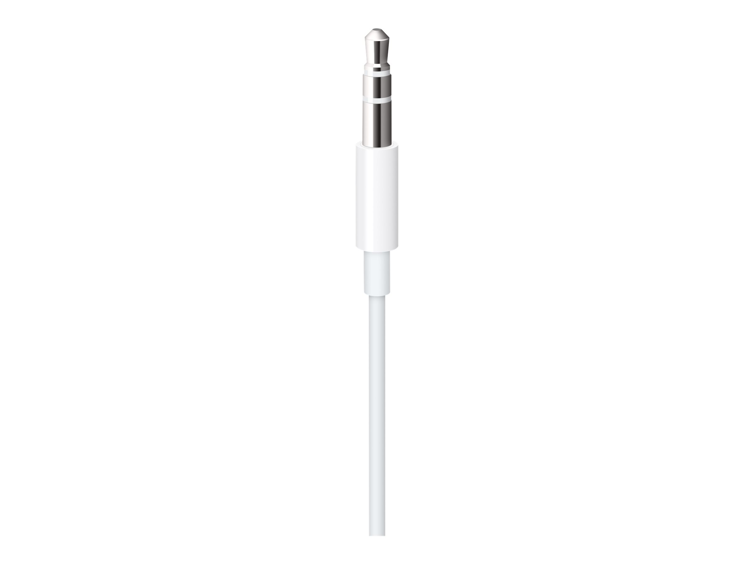 Apple Lightning to 3.5mm Audio Cable - Audiokabel - Lightning männlich zu 4-poliger Mini-Stecker männlich - 1.2 m - weiß - für iPad/iPhone/iPod (Lightning)