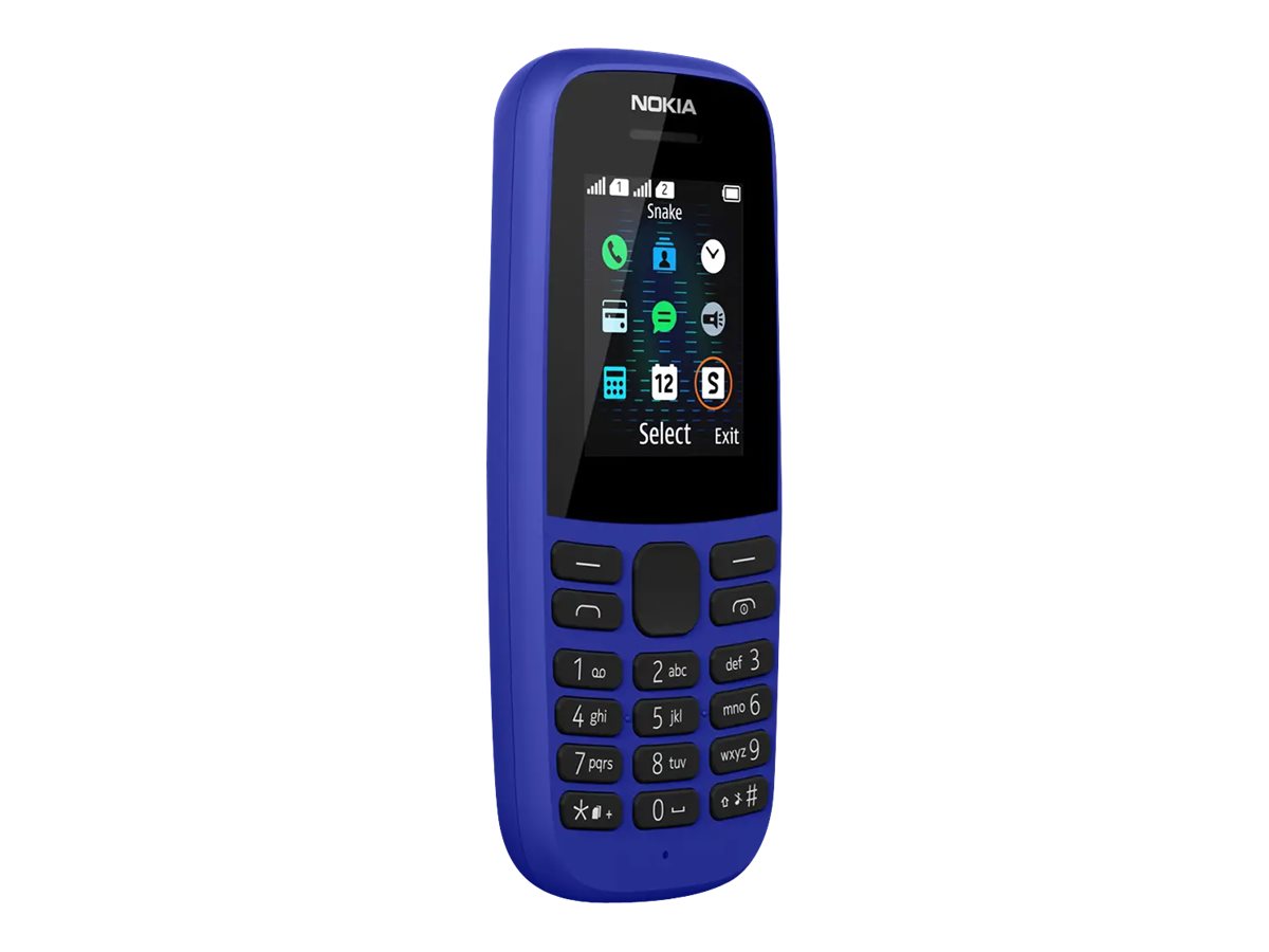 Nokia 105 - Feature Phone - Dual-SIM - RAM 4 MB / Internal Memory 4 MB
