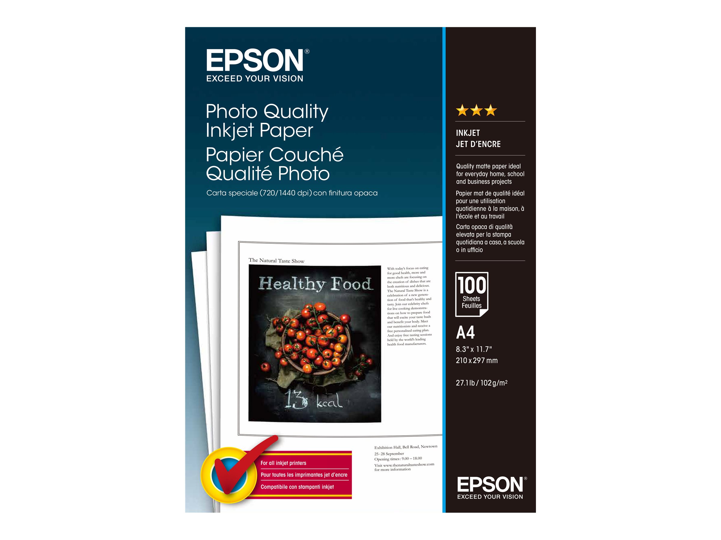Epson Photo Quality - Weiß - A4 (210 x 297 mm)