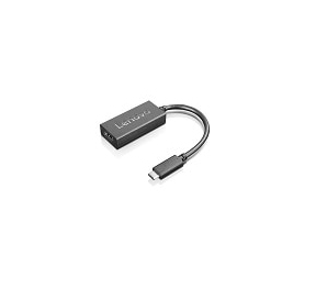 Lenovo Videoadapter - 24 pin USB-C männlich zu HDMI weiblich - 24 cm - Schwarz - unterstützt 4K 60 Hz (3840 x 2160)