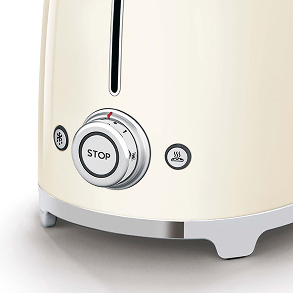 SMEG 50's Style TSF01CREU - Toaster - 2 Scheibe