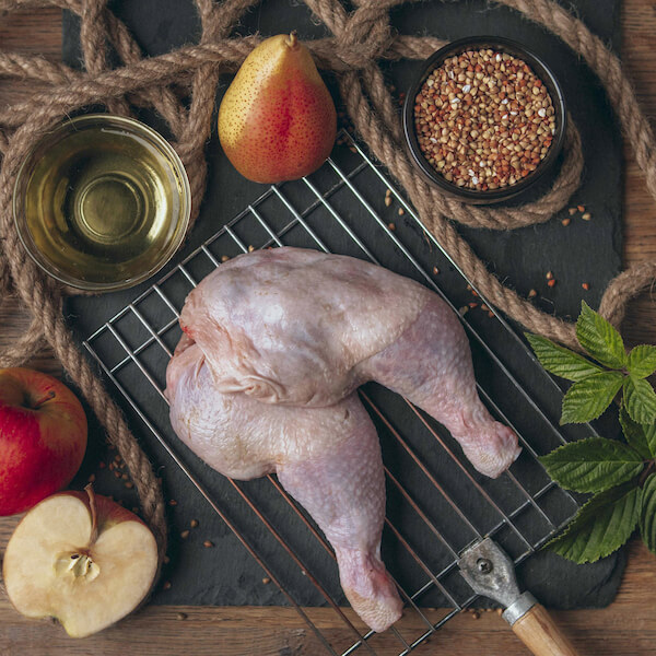 Liebesgut Huhn mit Apfel und Buchweizen (Junior)