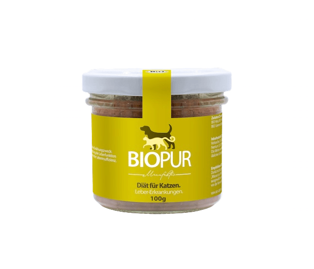 Biopur Leber-Diätfutter im Glas