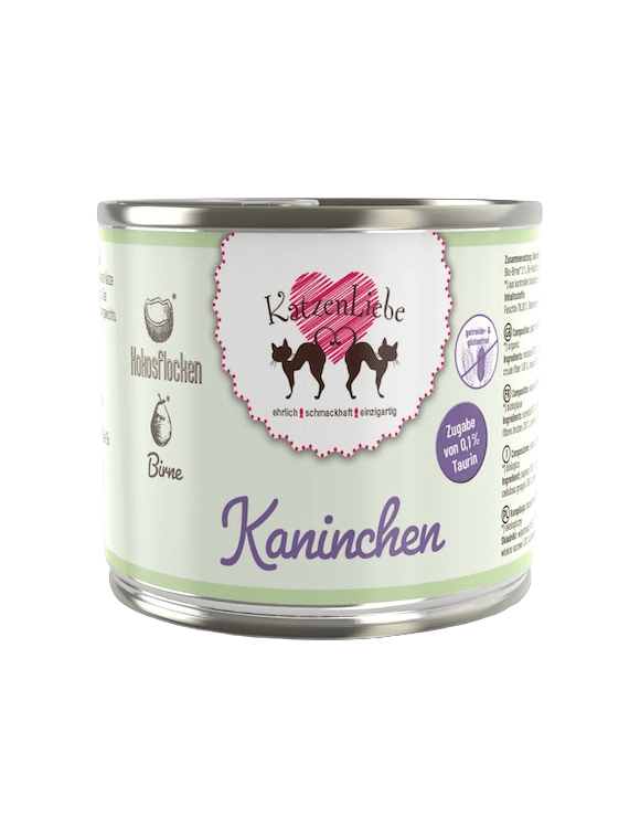 KatzenLiebe Kaninchen mit Bio-Birne