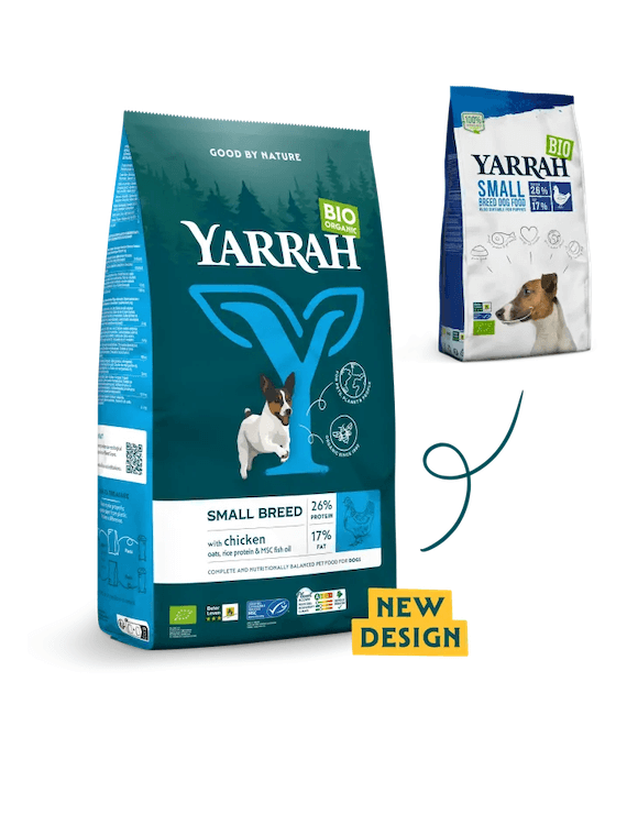 Yarrah Hundetrockenfutter Huhn kleine Rassen