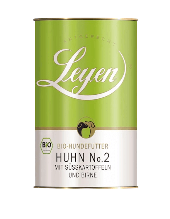 Leyen Huhn No.2 mit Süßkartoffeln und Birne
