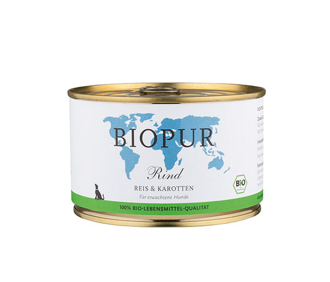 Biopur Rind, Reis & Karotten