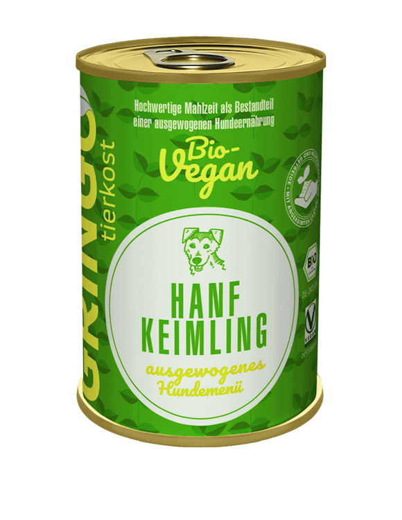 Gringo Hanf-Keimling mit Zucchini & Sanddorn Bio & Vegan