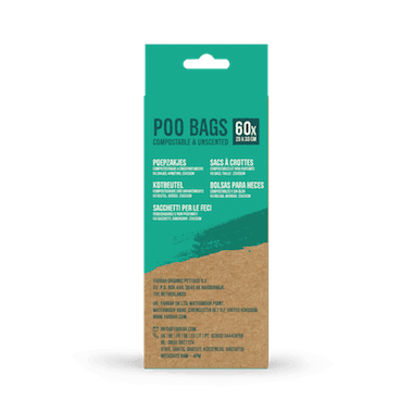 Yarrah Poo Bags Kompostierbare Kotbeutel (100% nachwachsende Rohstoffe)