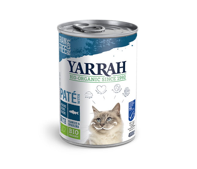 Yarrah Paté Fisch mit Spirulina & Meeresalgen
