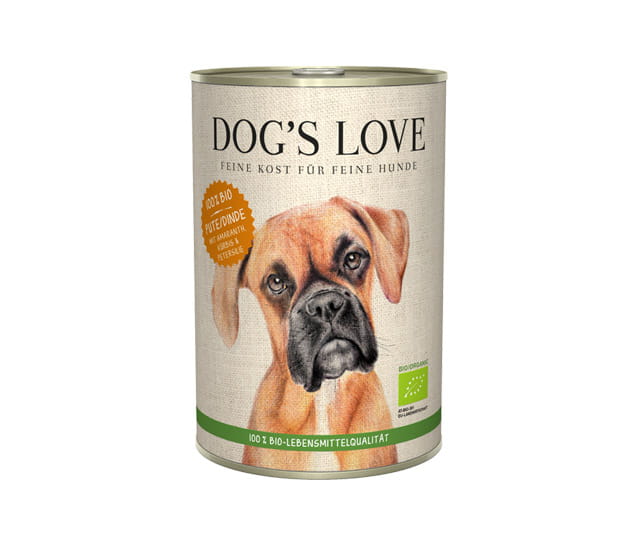 Dog's Love PUTE, Amaranth, Kürbis & Petersilie
