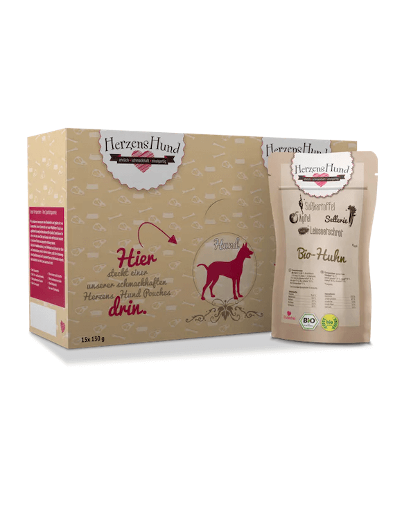 HerzensHund Huhn mit Gemüse