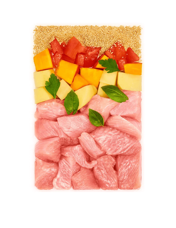 Dog's Love PUTE, Amaranth, Kürbis & Petersilie