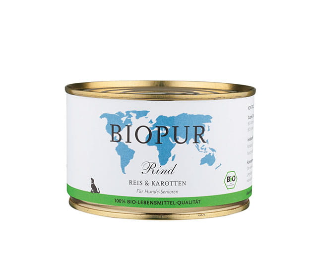 Biopur Senior Rind, Reis & Karotten