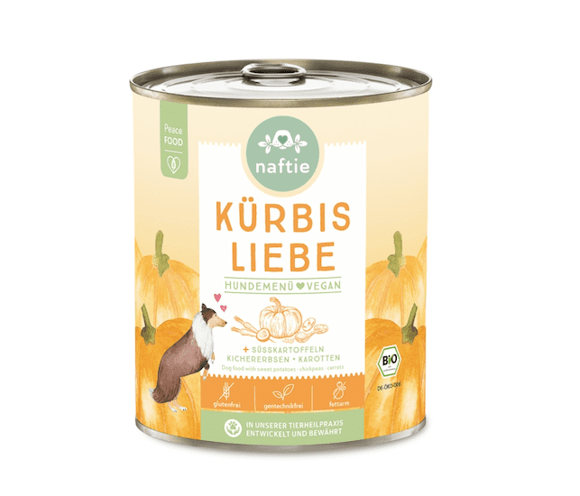Naftie Kürbis Liebe mit Süßkartoffeln, Kichererbsen & Chiasamen