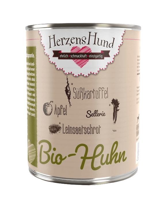 HerzensHund Huhn mit Gemüse