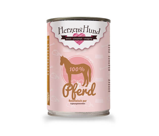 HerzensHund Pferd Reinfleisch pur