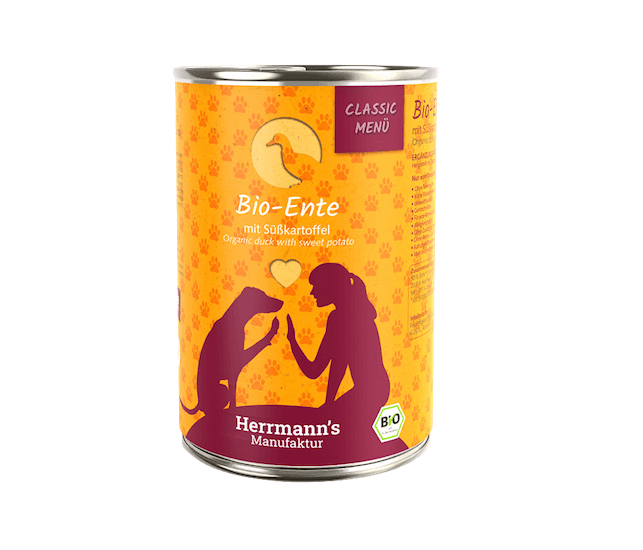 Herrmanns Ente mit Süßkartoffeln (Classic Menü)