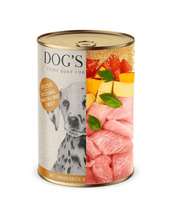 Dog's Love PUTE, Amaranth, Kürbis & Petersilie