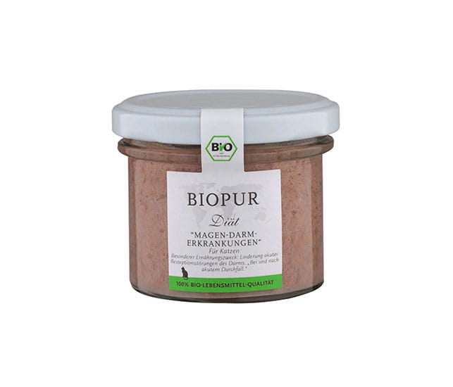 Biopur Magen-Darm-Diätfutter im Glas
