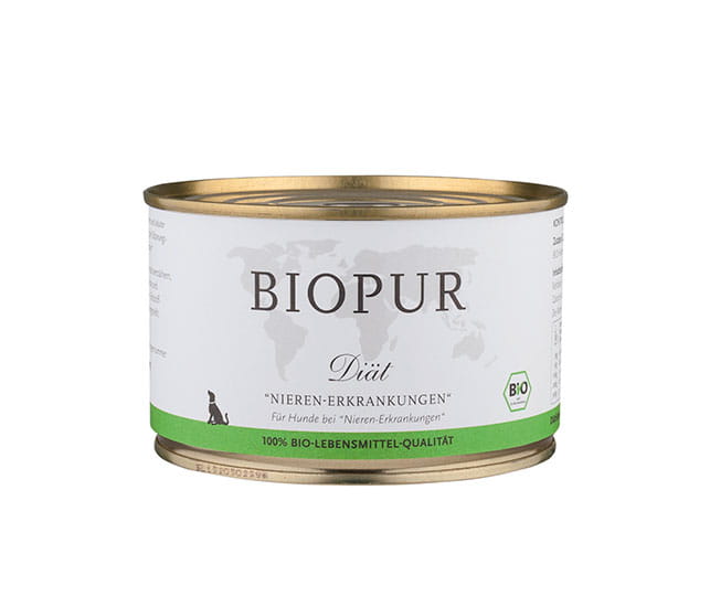 Biopur Nieren-Diätfutter 400 g Bio-Nassfutter für Hunde mit Niereninsuffizienz kaufen