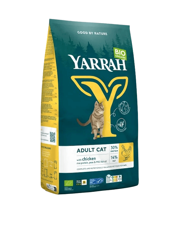 Yarrah Katzentrockenfutter Adult Huhn