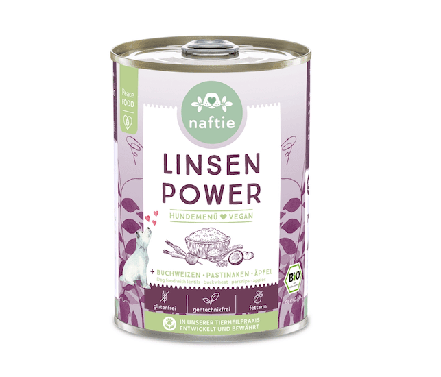 Naftie Linsen Power mit Buchweizen, Pastinake & Äpfel