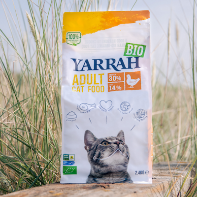 Yarrah Katzentrockenfutter Adult Huhn