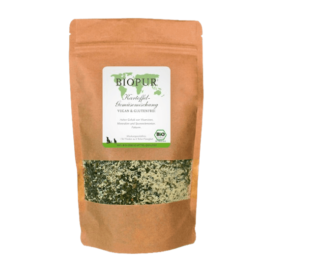 Biopur Kartoffel-Gemüsemischung mit Spinat & Karotte