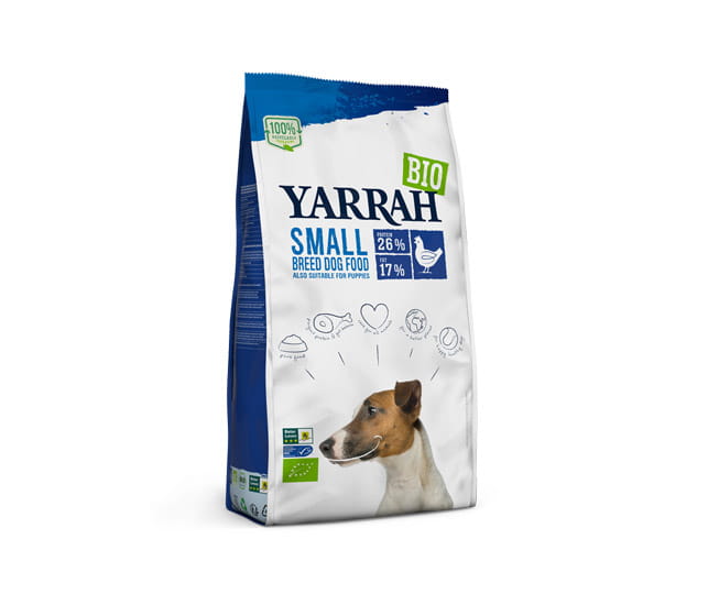 Yarrah Hundetrockenfutter Huhn kleine Rassen