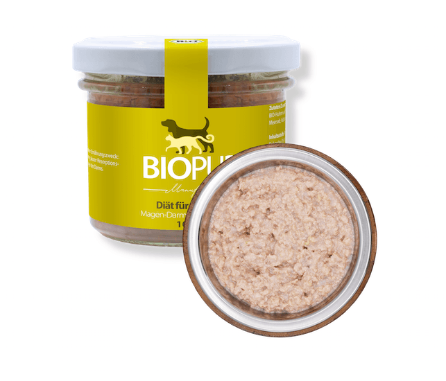 Biopur Magen-Darm-Diätfutter im Glas