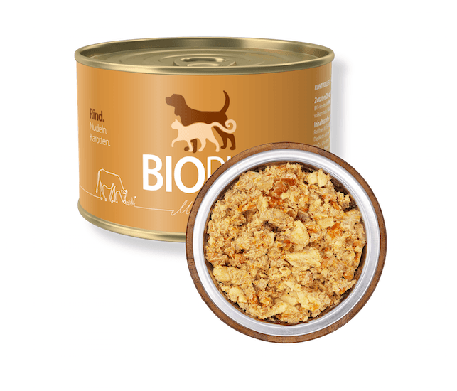 Biopur Rind, Nudeln & Karotten