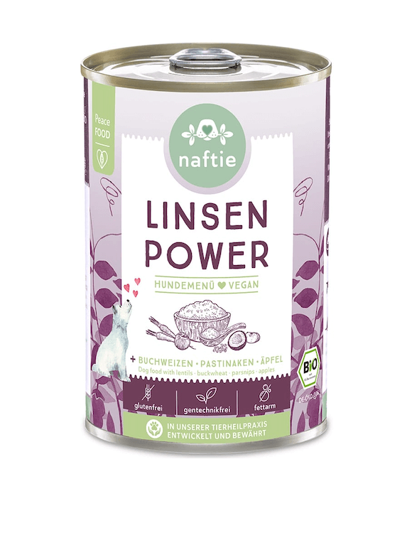 Naftie Linsen Power mit Buchweizen, Pastinake & Äpfel