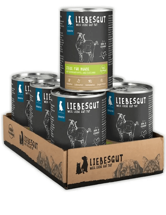 Liebesgut Ziege mit Bio-Süßkartoffeln (Sensitiv)