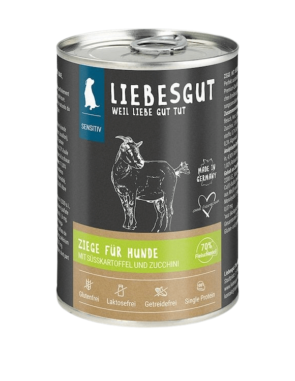 Liebesgut Ziege mit Bio-Süßkartoffeln (Sensitiv)