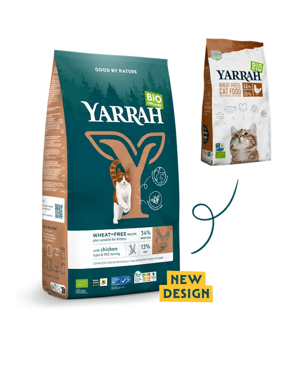 Yarrah Katzentrockenfutter Wheat-Free