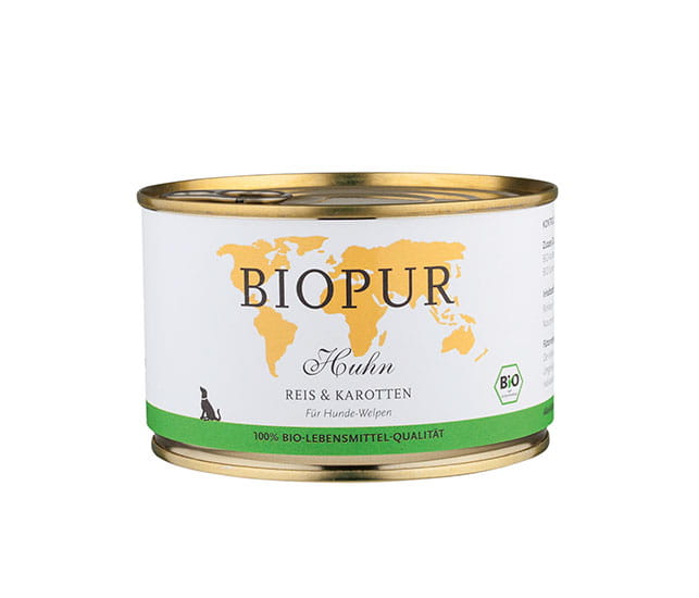 Biopur Welpe Huhn, Reis & Karotten