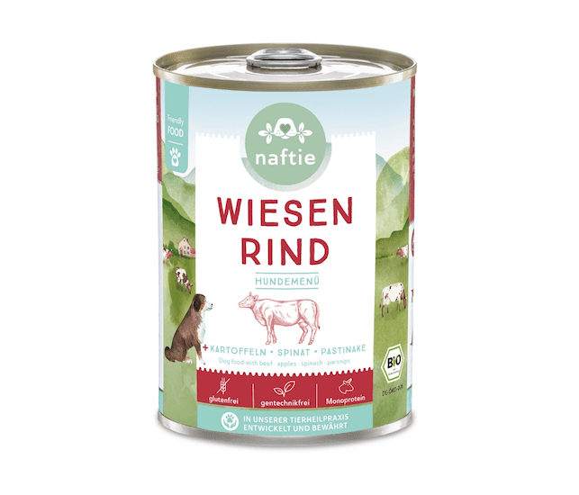 Naftie Wiesen Rind mit Kartoffel, Spinat & Pastinaken