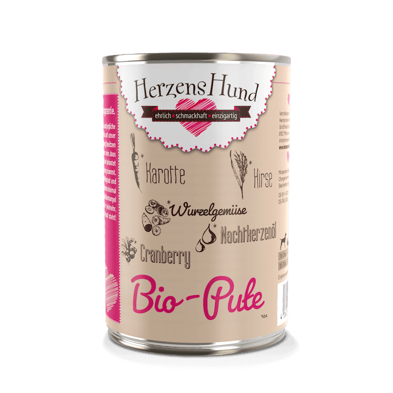HerzensHund Pute mit Gemüse