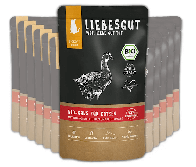 Liebesgut Gans mit Kokos und Tomate (Adult)
