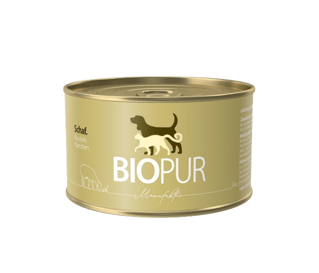 Biopur Schaf, Nudeln & Karotten