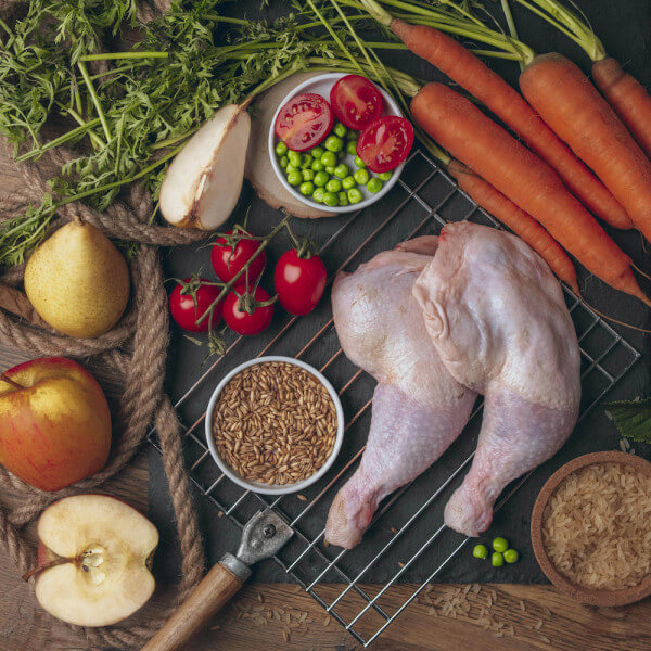 Liebesgut Trockenfutter Huhn Adult für Hunde