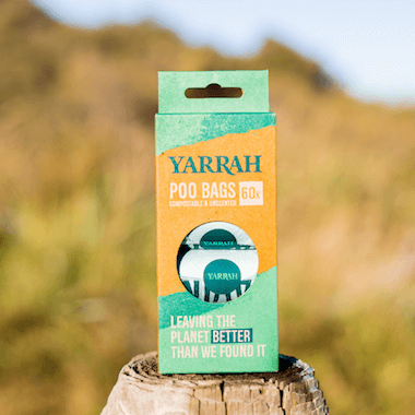 Yarrah Poo Bags Kompostierbare Kotbeutel (100% nachwachsende Rohstoffe)