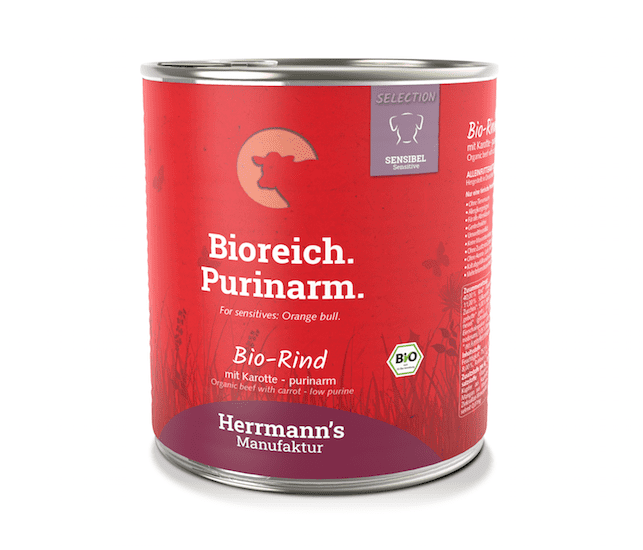 Herrmanns Rind mit Karotten purinarm