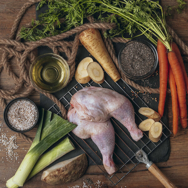 Liebesgut Huhn mit Wurzelgemüse (Biokost Adult)