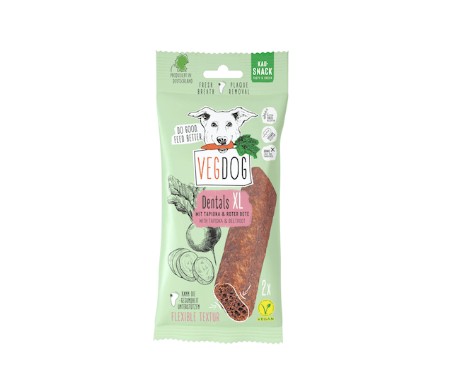 Vegdog XL-DENTALS mit Tapioka & Rote Beete