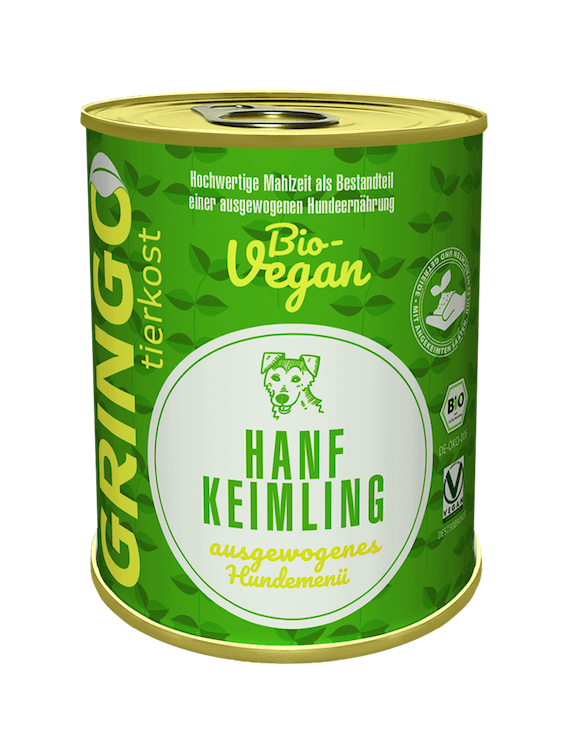 Gringo Hanf-Keimling mit Zucchini & Sanddorn Bio & Vegan