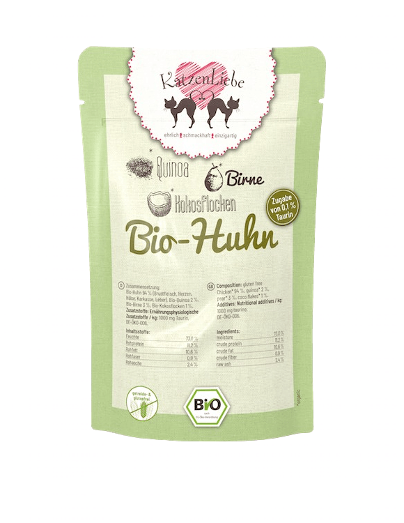KatzenLiebe Huhn mit Quinoa